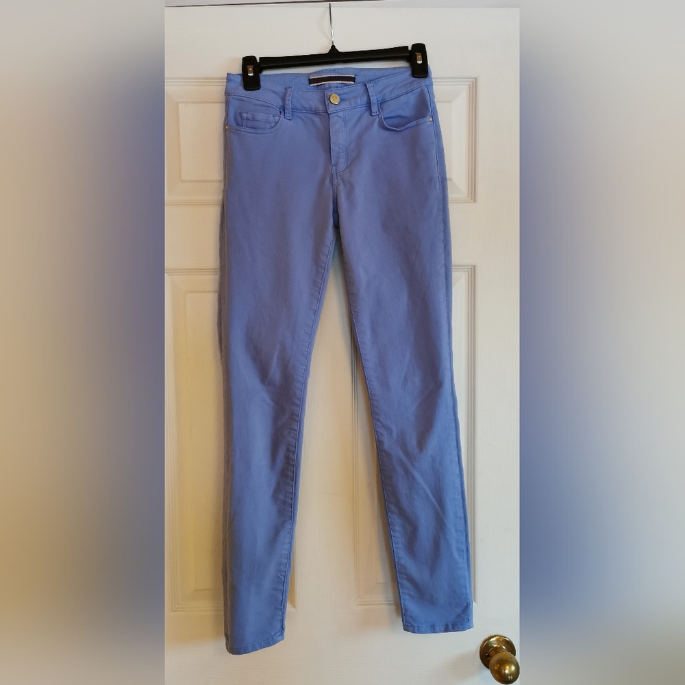 Massimo Dutti Periwinkle Slim Pant